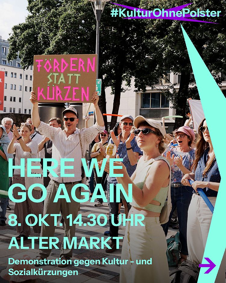 Demo-Poster 8. Oktober 2026